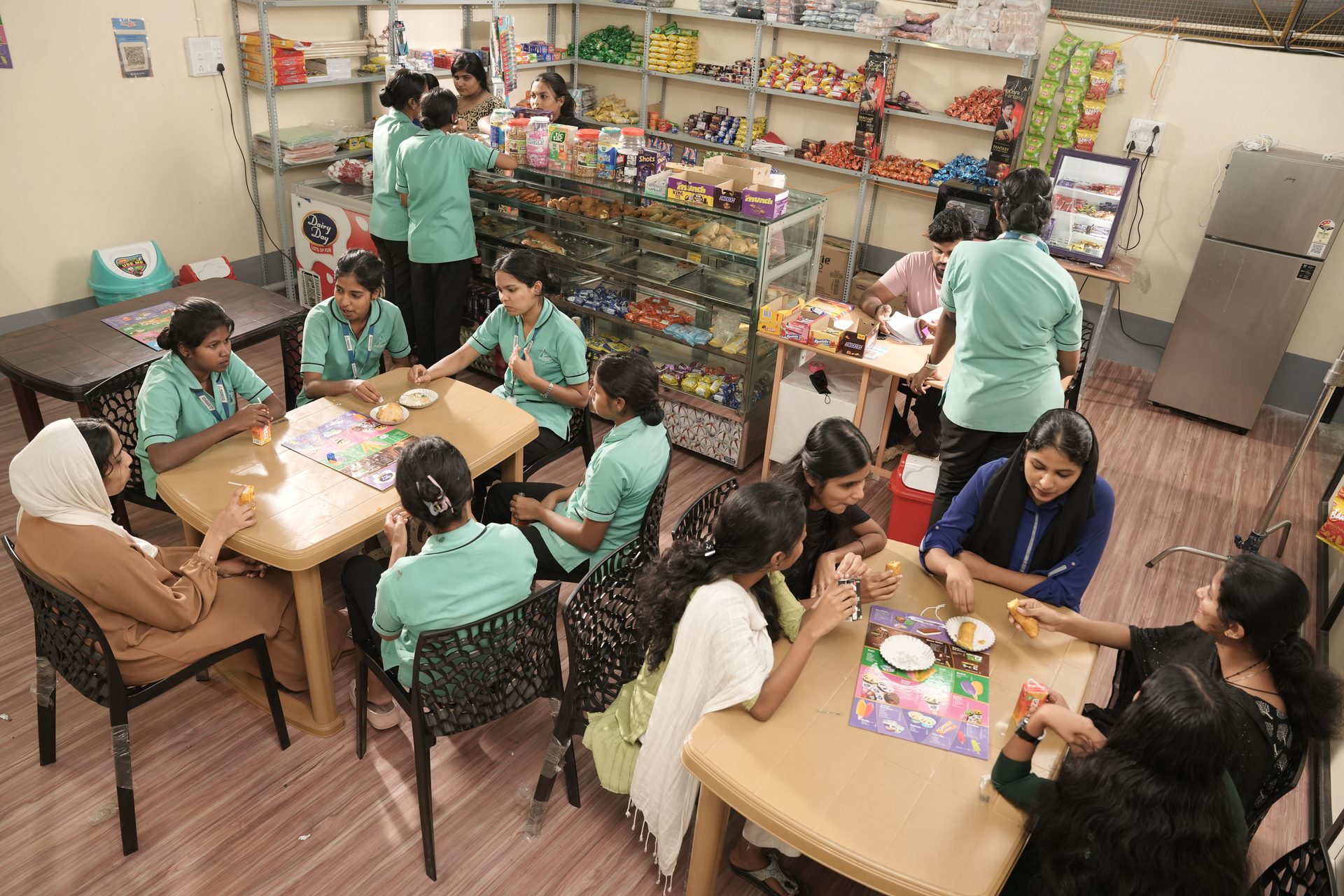 Students in classroom